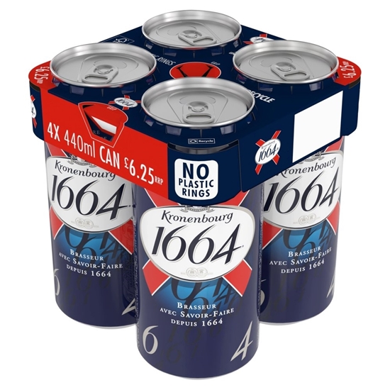 Picture of PM £6.25 KRONENBOURG 440ml 4PK x 6