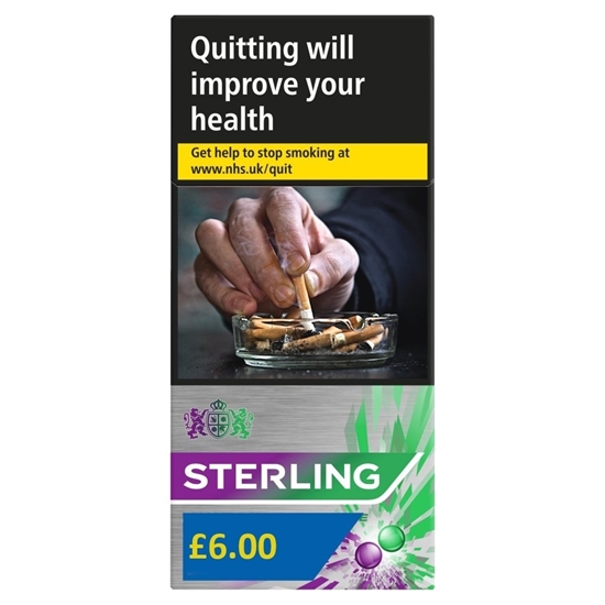 Picture of PM £6.75 STERLING DUAL *2 CAPS* CIGARILLO 10'Sx20 