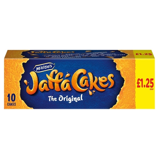 Picture of PM £1.25 MCVITIES JAFFA CAKES BOX 110g X 12