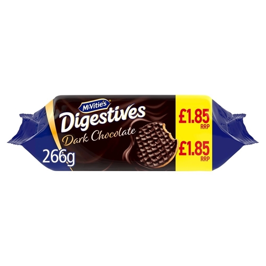 Picture of PM £1.85 MCVITIES  DARK CHOC  DIGESTIVES X 15