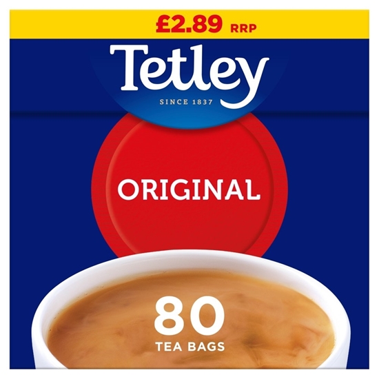Picture of PM £3.35 TETLEY TEA BAGS 80s X 6