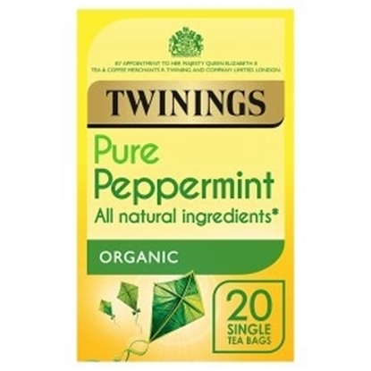 Picture of TWININGS PURE PEPPERMINT 20s x 4