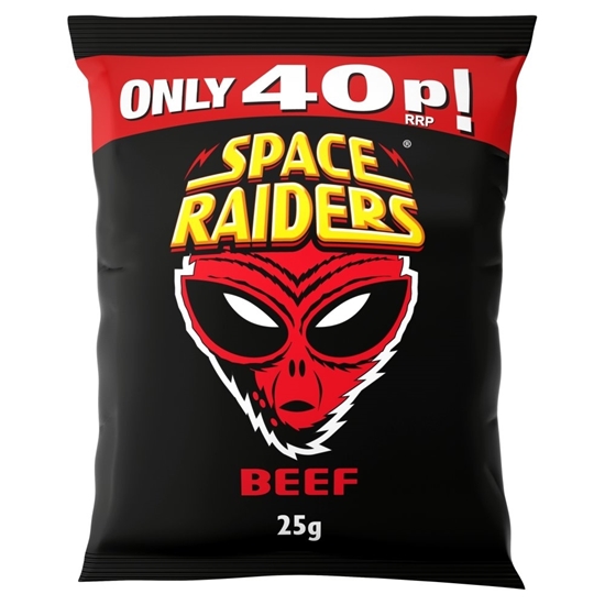 Picture of PM 40P SPACE RAIDERS BEEF 25G X 36