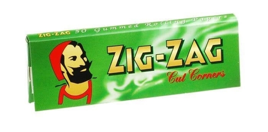 Picture of ZIG ZAG GREEN PAPERS X 100