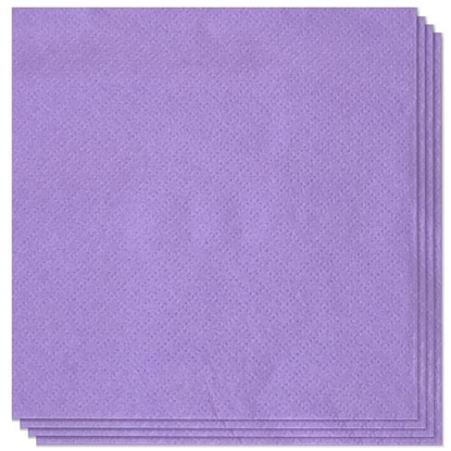 Picture of NAPKINS LAVENDER 1PLY 30cm x 30cm x100's