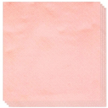 Picture of NAPKINS PINK 1PLY 30cm x 30cm x100's