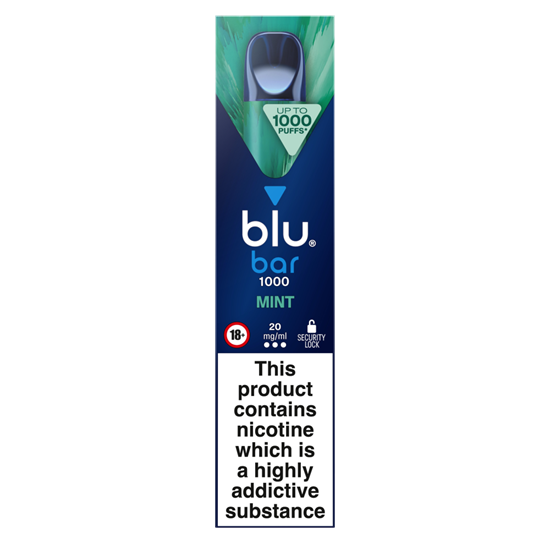 Picture of BLU BAR 1000 MINT X 10   