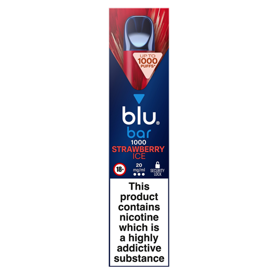 Picture of BLU BAR 1000 STRAWBERRY   X 10   