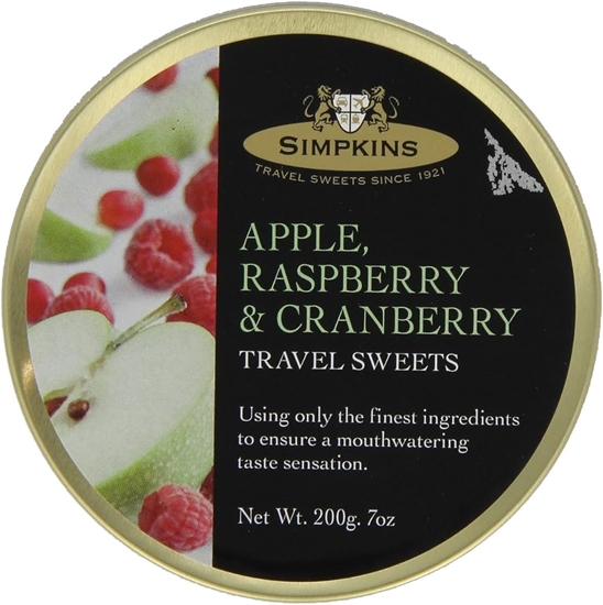 Picture of SIMPKINS APPLE RASP & CRANBERRY TINS 200G X 6