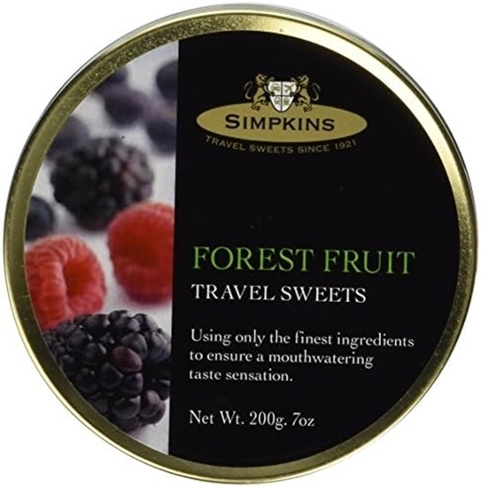 Picture of SIMPKINS FOREST FRUIT TINS 200G X 6