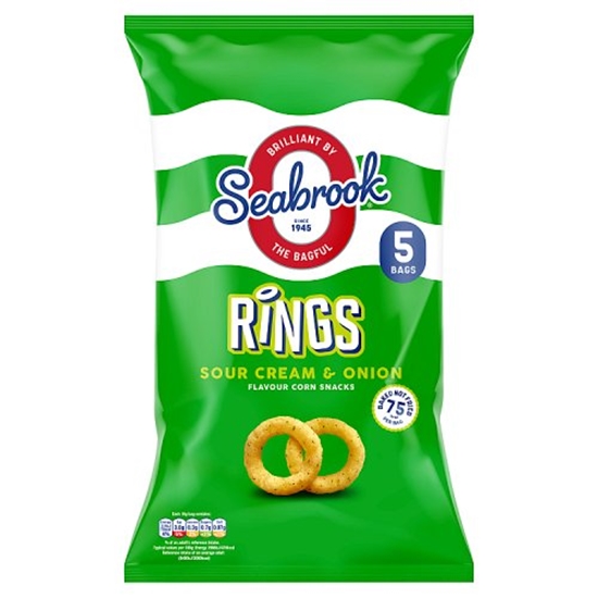 Picture of SEABROOKS RINGS SOUR CREAM & ONION 5PK X 10