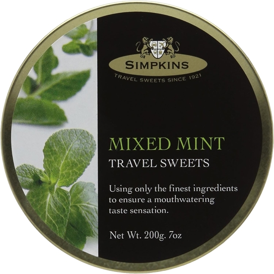 Picture of SIMPKINS MIXED MINT DROPS TIN 200G X 6