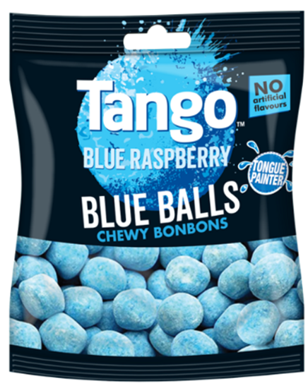 Picture of TANGO BLUE BALLS BON BONS 100g x 12