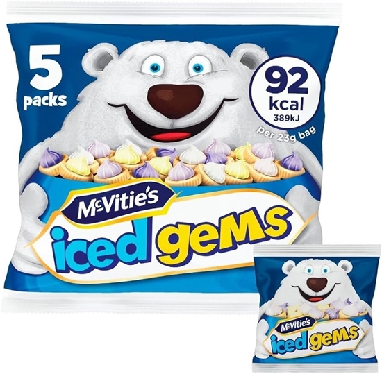 Picture of MCVITIES  ICED GEMS 23G 5PK X 7