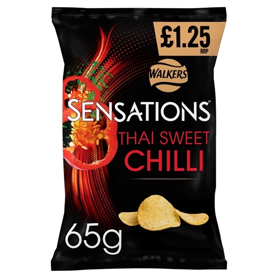 Picture of PM £1.25 SENSATIONS THAI CHILLI 65G X 18* 