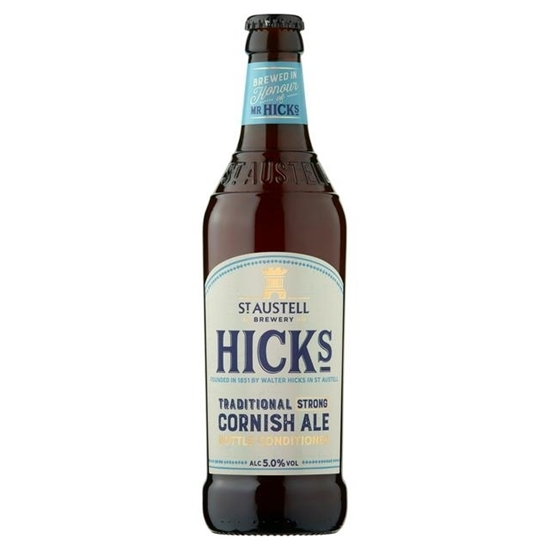 Picture of HICKS STRONG CORNISH ALE BOTTLE 500ml x 8