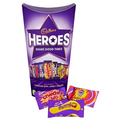 Picture of CADBURYS HEROES *290G* LGE X 6