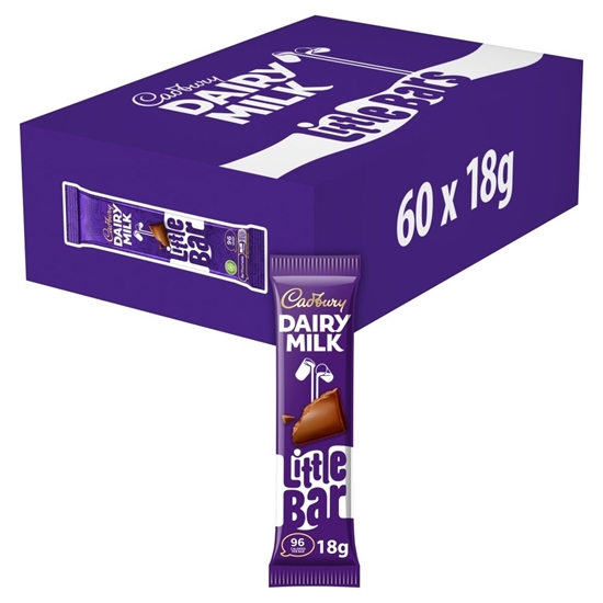 Picture of CADBURY DAIRY MILK LITTLE BARS X 60