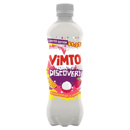 Picture of PM £1.25 VIMTO DISCOVERY PASSION/LYCHEE 500ML x12 