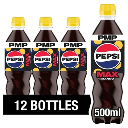 Picture of PEPSI MAX MANGO 500ML X 12