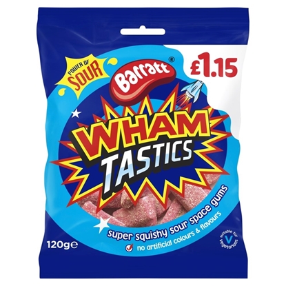 Picture of PM £1.15 BARRATT WHAM TASTICS120G X 12