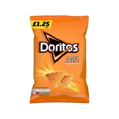 Picture of PM £1.25 DORITOS CHEESE 70G X 18