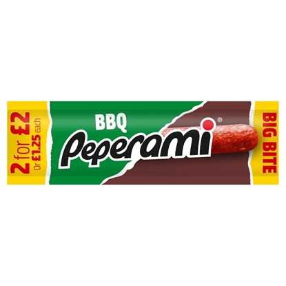 Picture of PM £1.25 2/£2 PEPERAMI BBQ 28g x 20