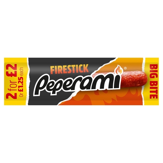 Picture of PM £1.25 2/£2 PEPERAMI FIRESTICK 28g x 20