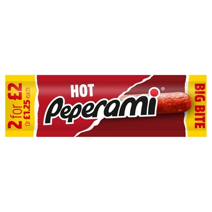 Picture of PM £1.25 2/£2 PEPERAMI HOT 28g x 20