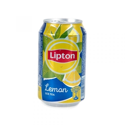 Picture of LIPTON ICE TEA LEMON CANS 330ML X 24