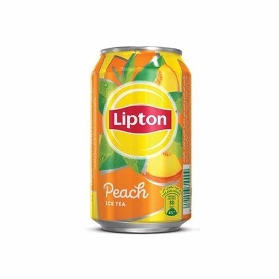 Picture of LIPTON ICED TEA PEACH CANS 330MLX 24