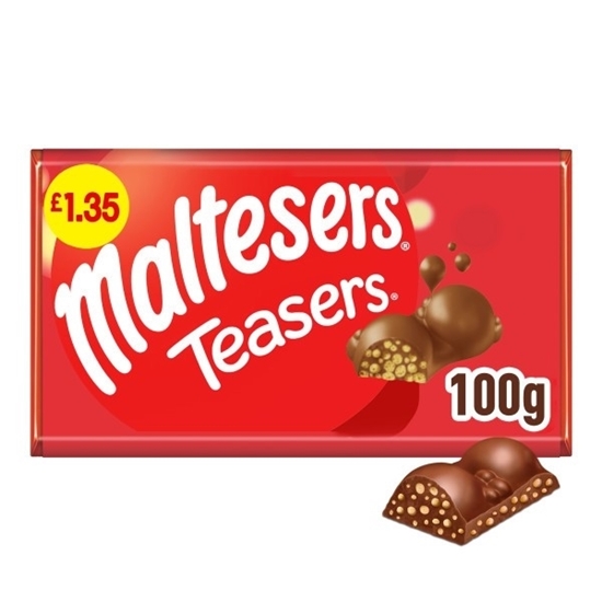 Picture of PM £1.35 MALTESER TEASER BAR 100G x 23 