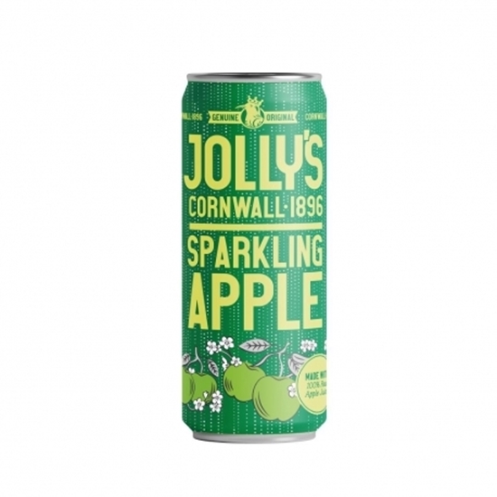 Picture of JOLLYS CORNISH APPLE JUICE SPARK CAN 250ML X 24