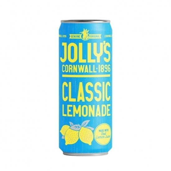 Picture of JOLLYS CORNISH CLASSIC LEMONADE CAN 250ML X 24