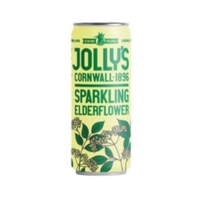 Picture of JOLLYS CORNISH ELDERFLOWER SPARK CAN 250ML X 24