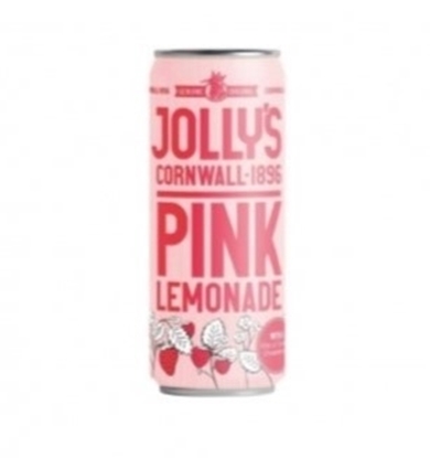 Picture of JOLLYS CORNISH PINK LEMONADE CAN 250ML X 24