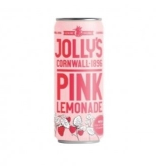 Picture of JOLLYS CORNISH PINK LEMONADE CAN 250ML X 24