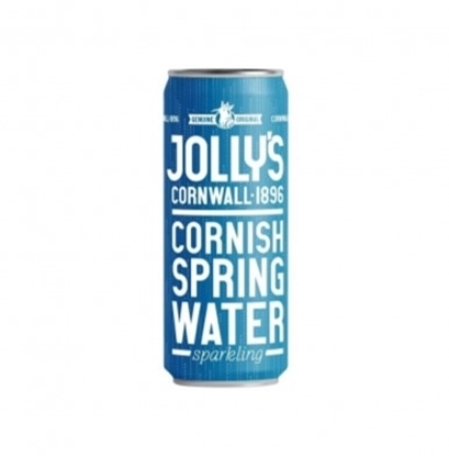 Picture of JOLLYS CORNISH SPARKLING WATER CAN 330ML X 24