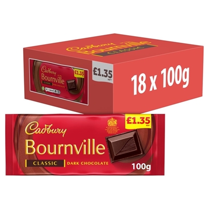 Picture of PM £1.69 CADBURY BOURNVILLE 100G X 18 