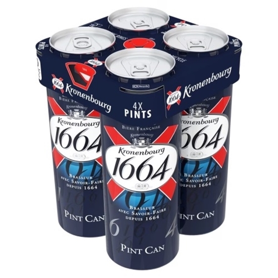 Picture of KRONENBOURG 1664 568ML 4PK X 6