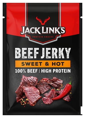 Picture of JACK LINKS BEEF JERKY SWEET & HOT CLIPSTRIP 25GX12