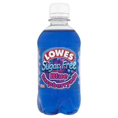 Picture of LOWES SUGAR FREE BLUE RASPBERRY 330ML X 12