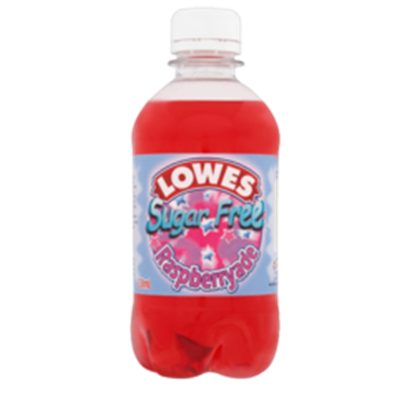 Picture of LOWES SUGAR FREE RASPBERRYADE 330ML X 12