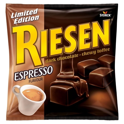 Picture of RIESEN DARK CHOC ESPRESSO TOFFEE 135G X 15