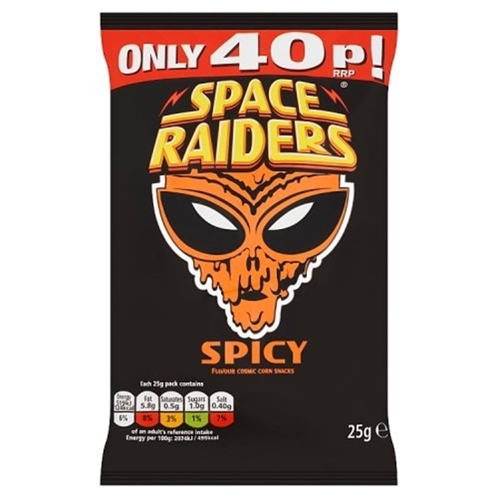 Picture of PM 40P SPACE RAIDERS SPICY 25G X 36