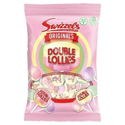 Picture of SWIZZELS DOUBLE LOLLIES BAG 130G X 12