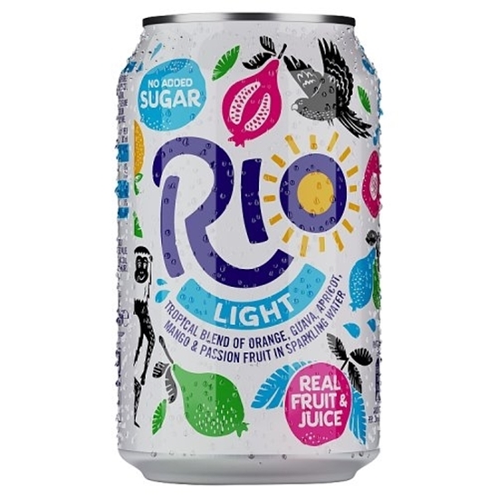 Picture of RIO LIGHT TROPICAL CAN 330ML X 24