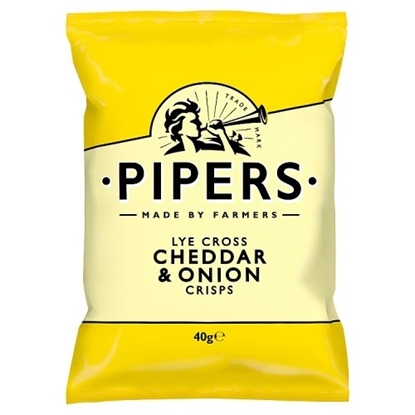 Picture of PIPERS LYE CROSS CHEDDAR CHEESE 40G X 24