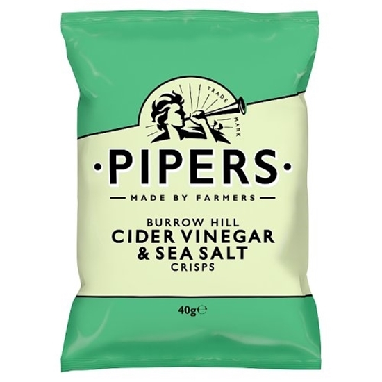 Picture of PIPERS CIDER VINEGAR & SEA SALT 40G X 24