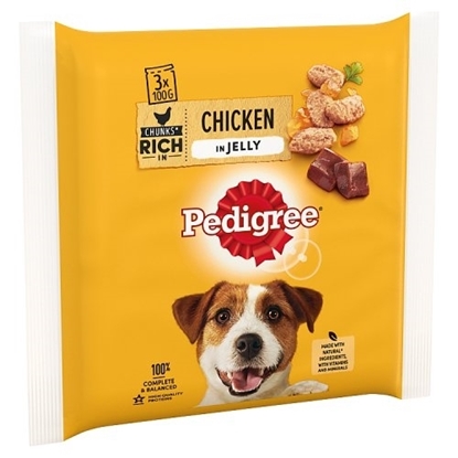 Picture of PEDIGREE POUCH CHICKEN IN JELLY 3X100G X 14